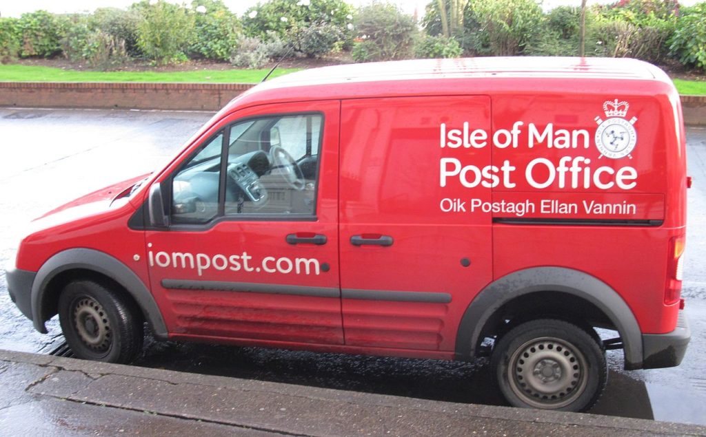 Isle of Man Post Office Van
