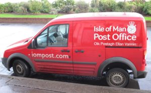Isle of Man Post Office Van